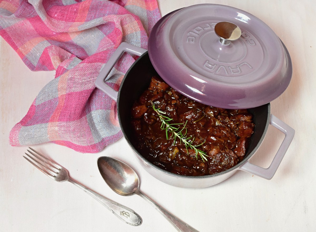 carbonade z telecí kližky recept